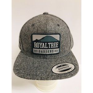 Royal Tree Gardens Tacoma Washington Gray Snapback Hat